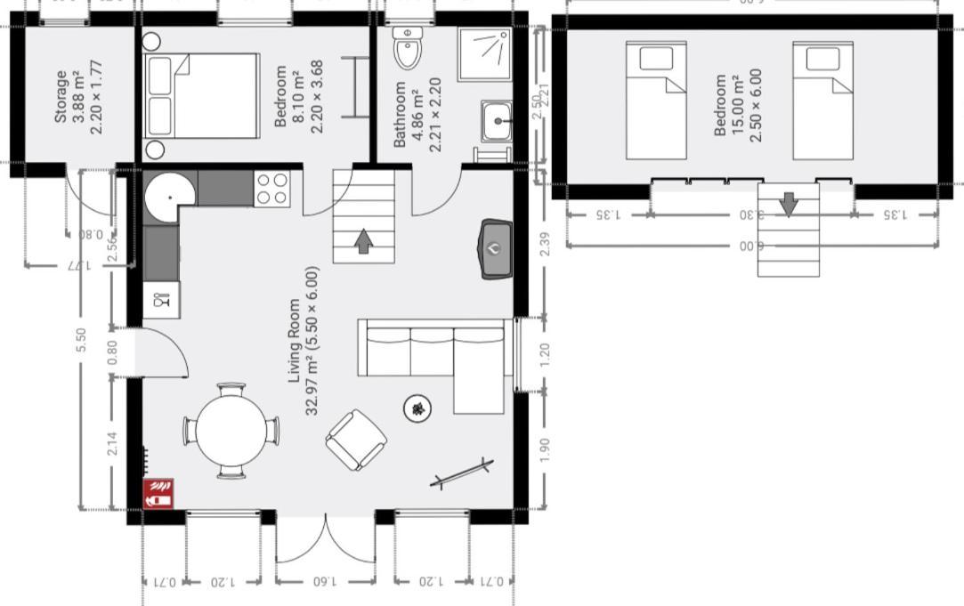 Chalet Met Loft - Vakantiepark De Schreiershoek Dokkum Kültér fotó